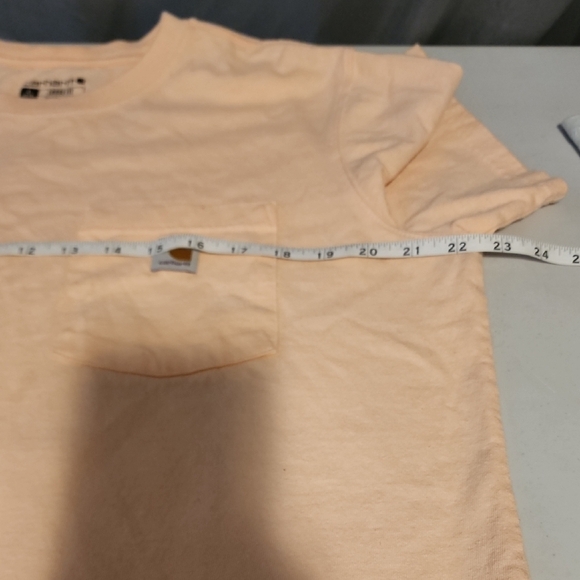 Carhartt Cream Boxy Short Sleeve T-Shirt - Picture 2 of 6